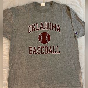 Oklahoma OU baseball tshirt college
